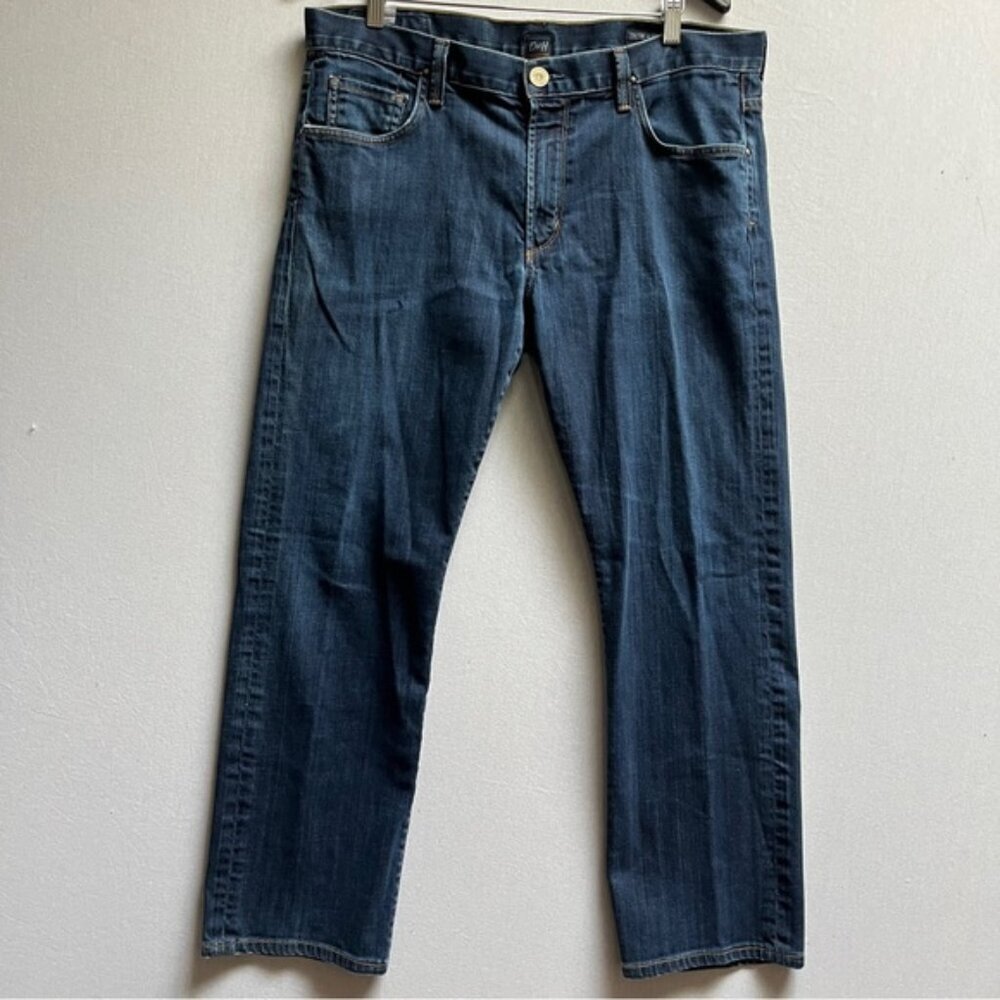 Citizens of Humanity Straight Leg Jeans Medium Wash Men's Size 36